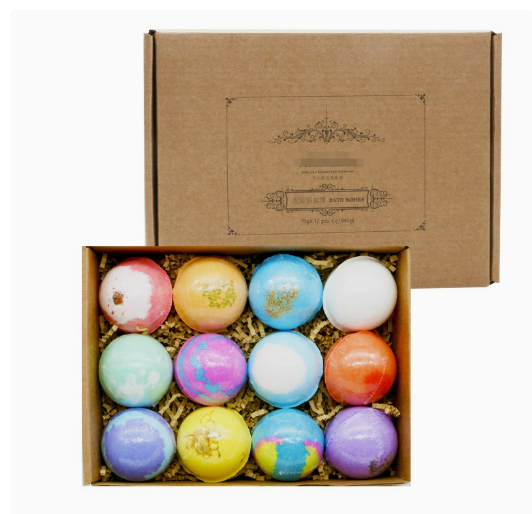 Aromatherapy Bath Bombs Set with Essential Oils