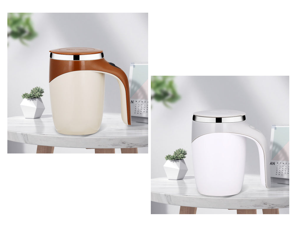 Automatic Self-Stirring Electric Coffee Mug for Home and Office