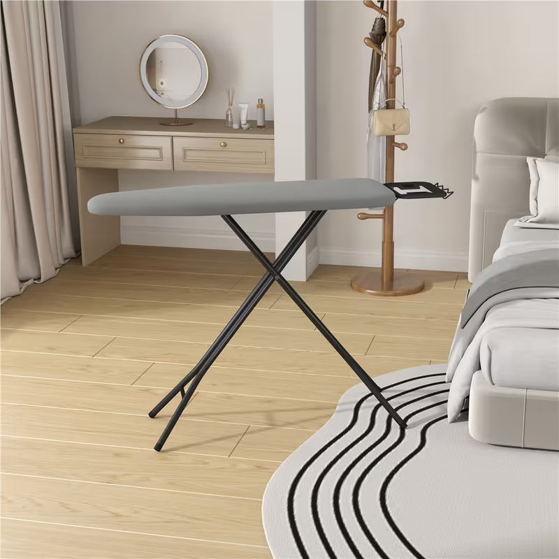 Full Size Foldable Ironing Board with 4-Leg Stand and 4-Layer Pad