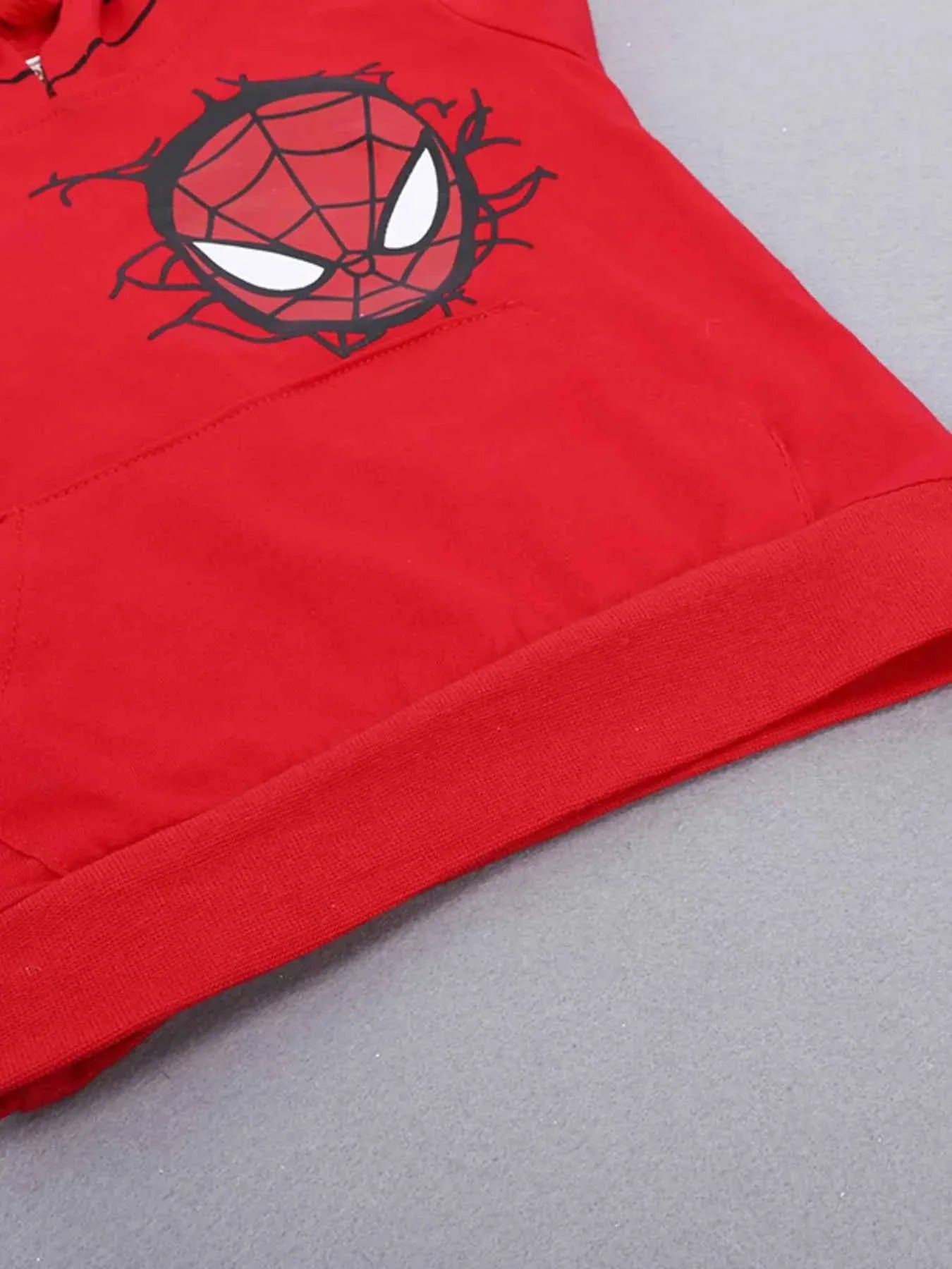 Children's Spiderman Graphic Hoodie and Pants Set