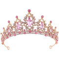 Luxury Rhinestone Bridal Crown Hair Accessory