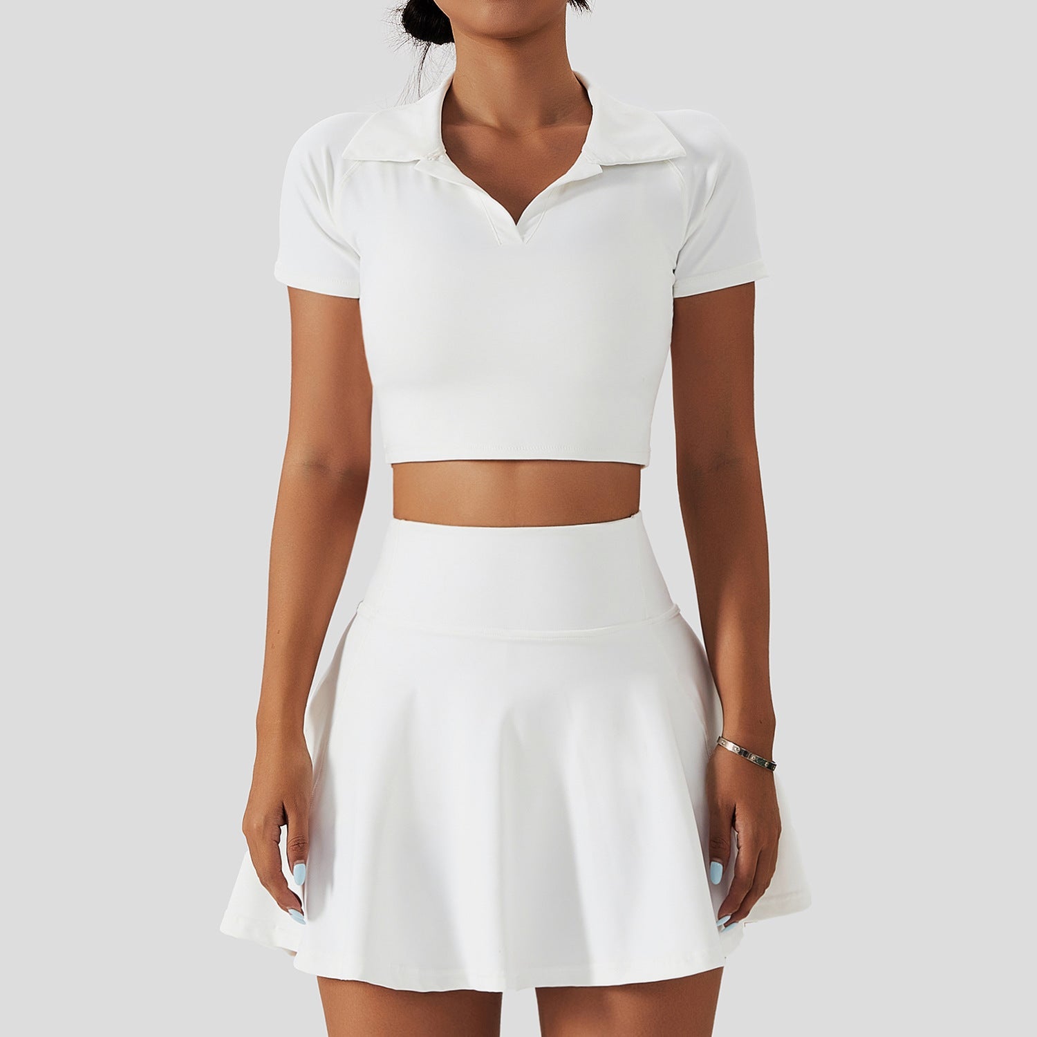 Women's Quick-Drying Tennis Suit Set for Gym & Outdoor