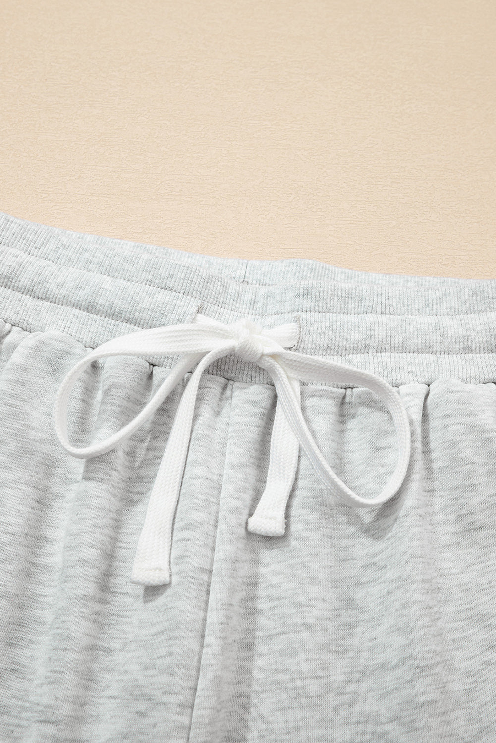 Charlie Raw Hem Pullover and Casual Shorts Set