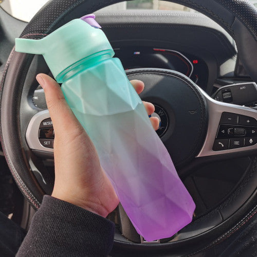Large Capacity Spray Water Bottle for Sports Fitness and Travel