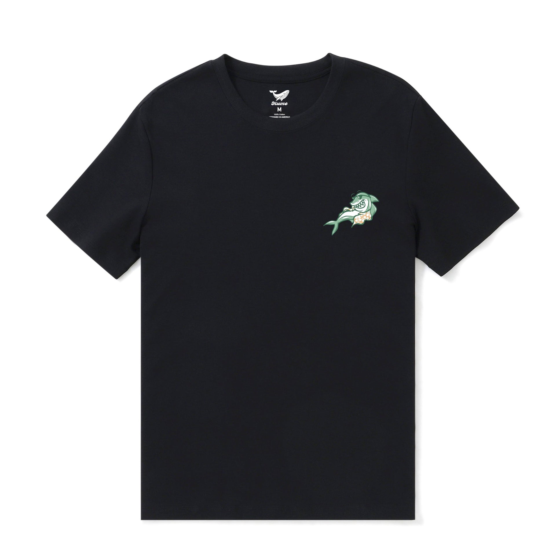 Do Not Disturb Beach Graphic Crew Neck T-Shirt in Black