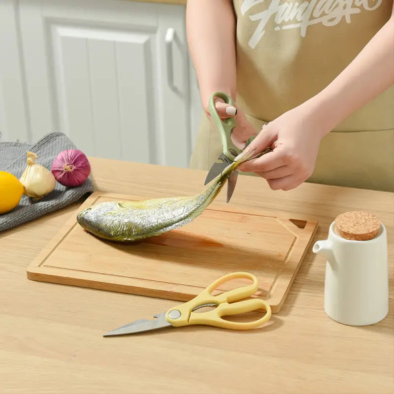Stainless Steel Kitchen Scissors - 2 Pieces Set