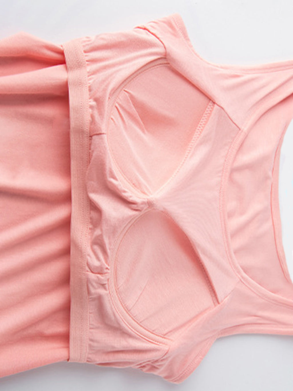 Minimalist Sleeveless Mini Dress with Built-In Bra Support