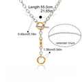 18K Gold Lightweight Cuban Link Chain