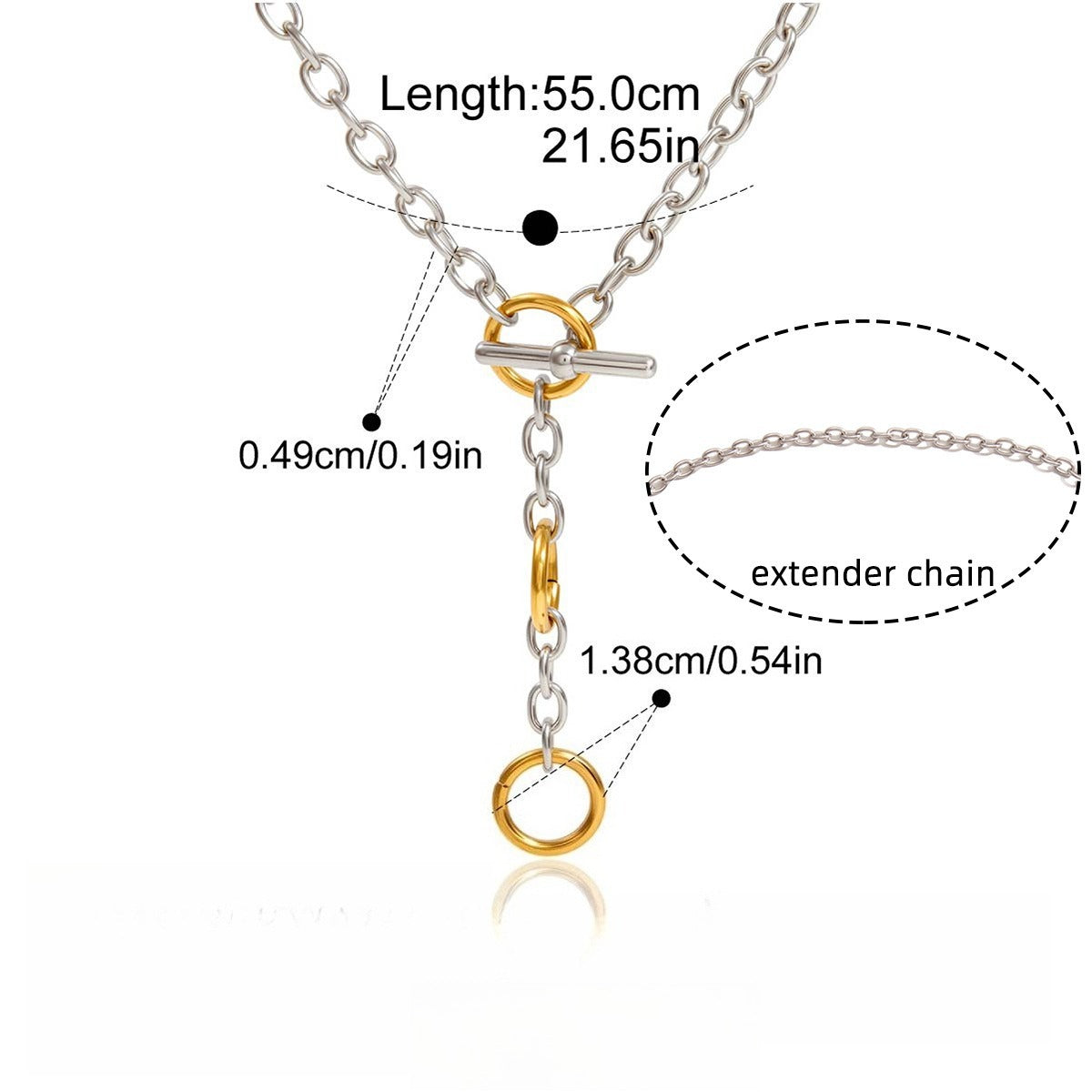 18K Gold Lightweight Cuban Link Chain