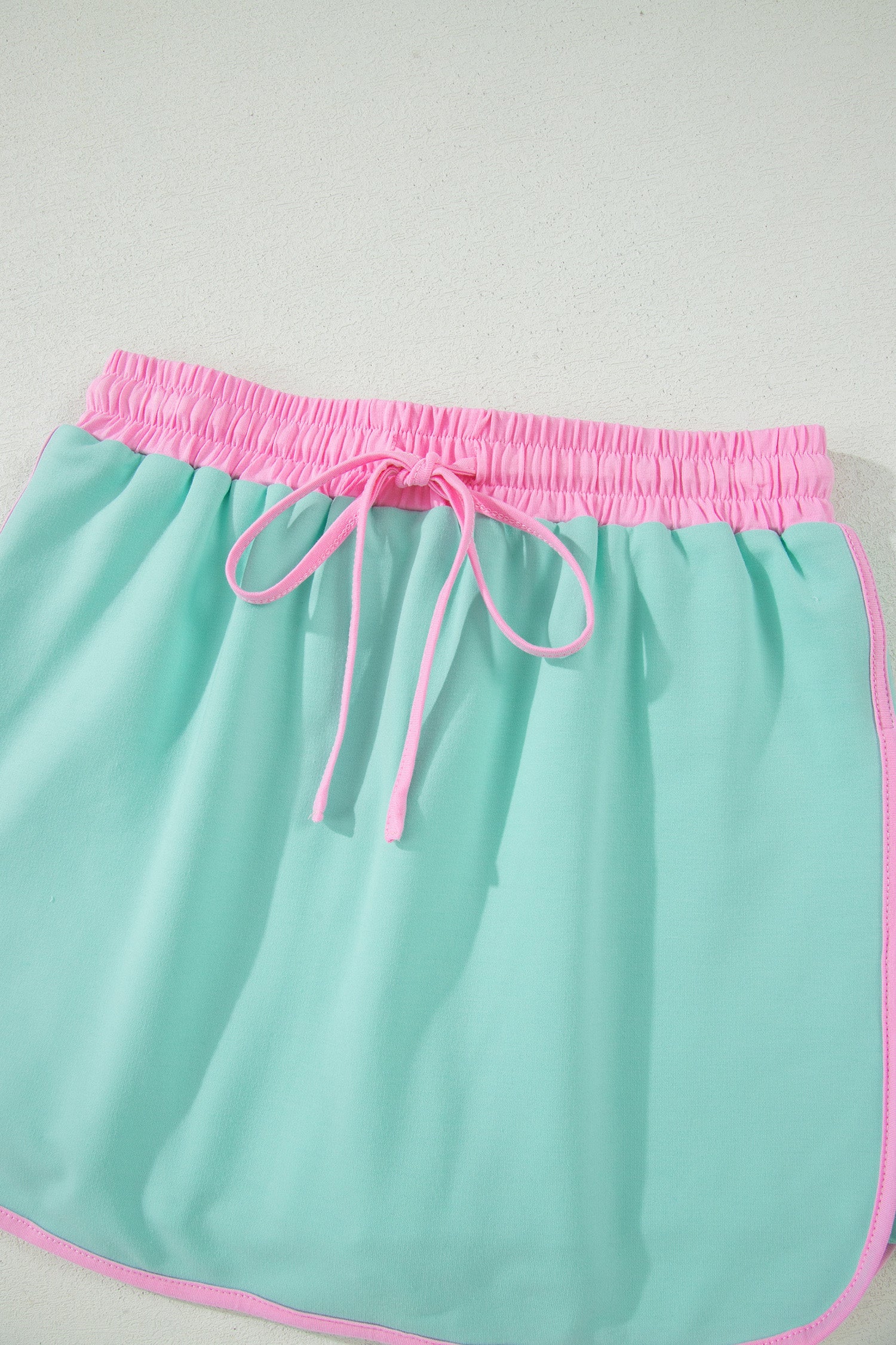Hunter Drop Shoulder T-Shirt & Skort Set in Mint Green or Pink
