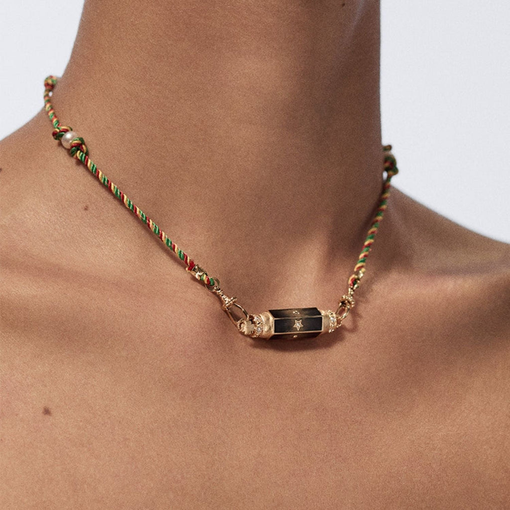 Design A Niche Colored Gilded European And American Pendant Necklace