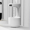 Anti-Gravity Water Drop Humidifier with LED Clock & Aroma Diffuser