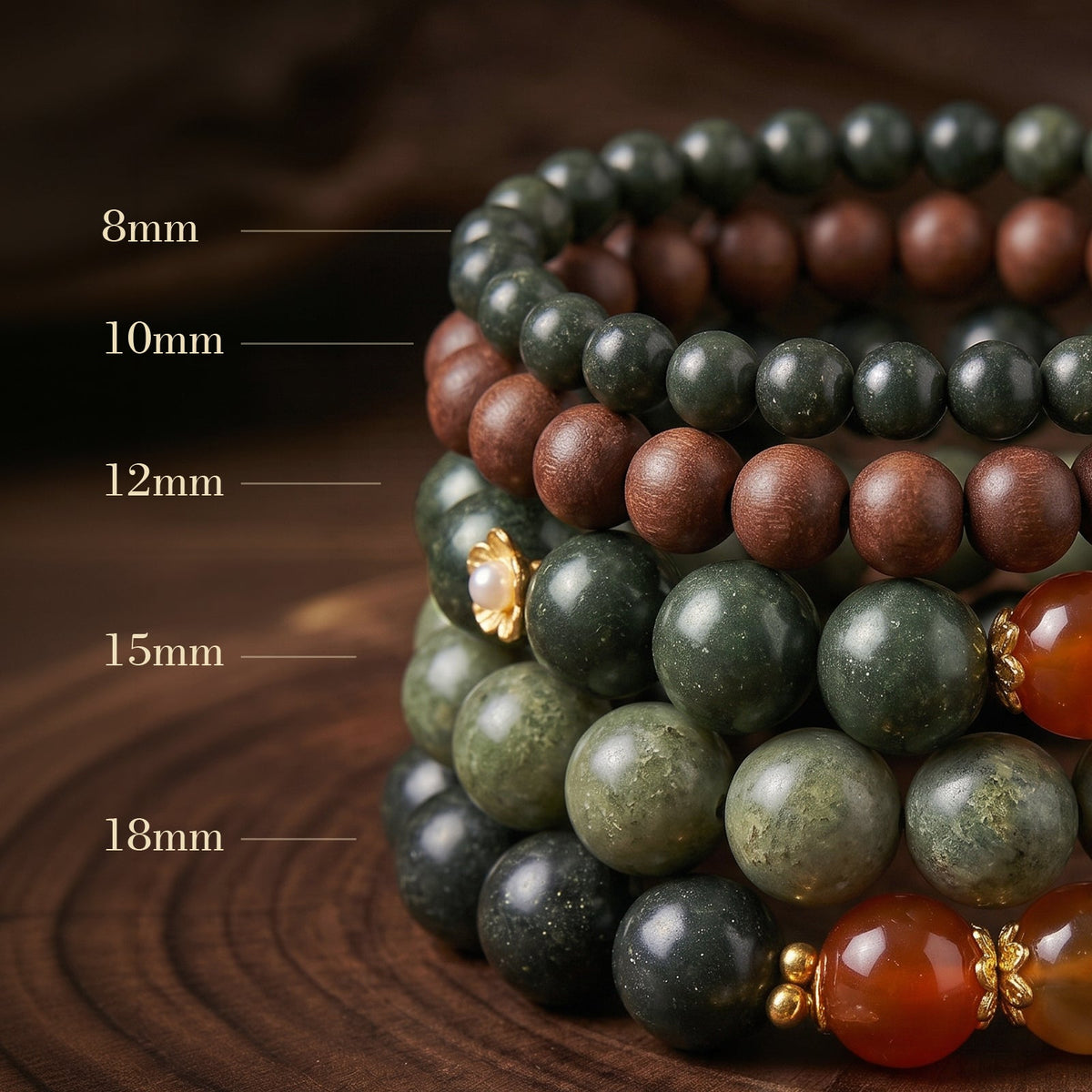 Versatile And Minimalist Chinese Herbal Bracelet
