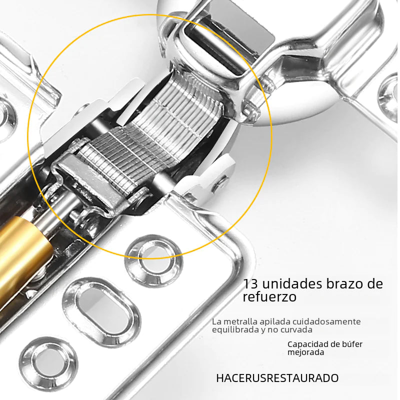 304 Stainless Steel Cabinet Door Hydraulic Hinges
