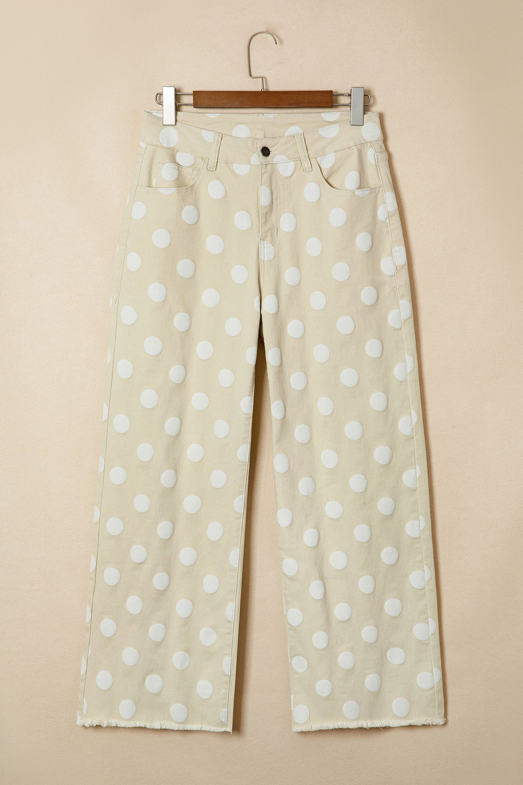 Daleyza High-Waisted Raw Hem Shift Denim Jeans