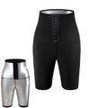 Sauna Sweat Pants for Women Slimming Weights Shorts Pants Thermo Legging Workout Body Shaper Sauna Suit (XS/S)
