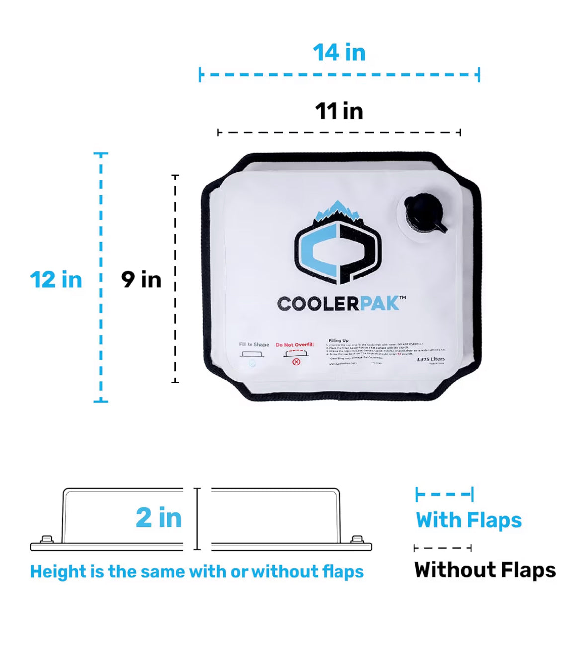 8lb Reusable Ice Block Pack for Coolers Space Saving Refillable - Image 13