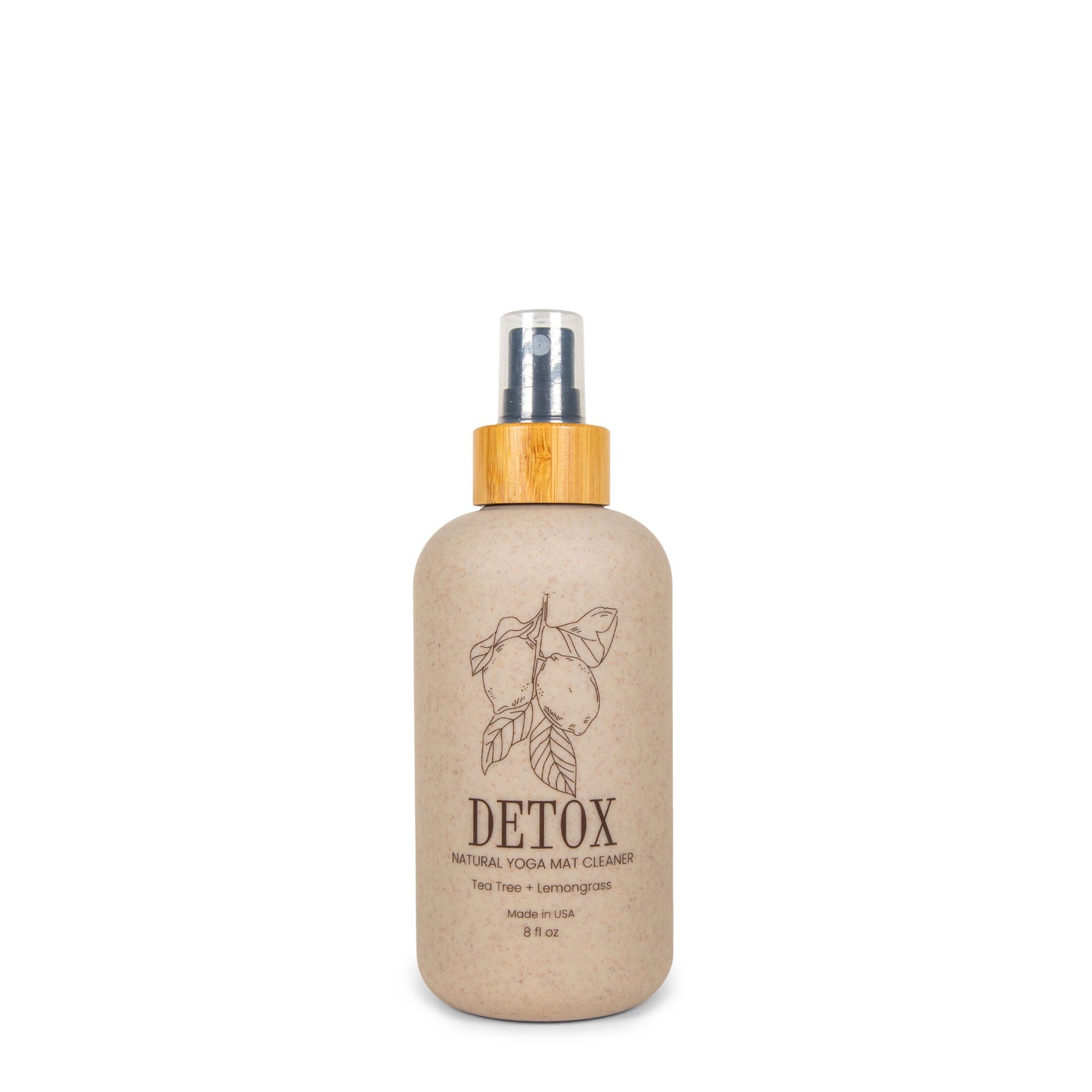 Natural Cork Yoga Mat Cleaner 8oz Spray
