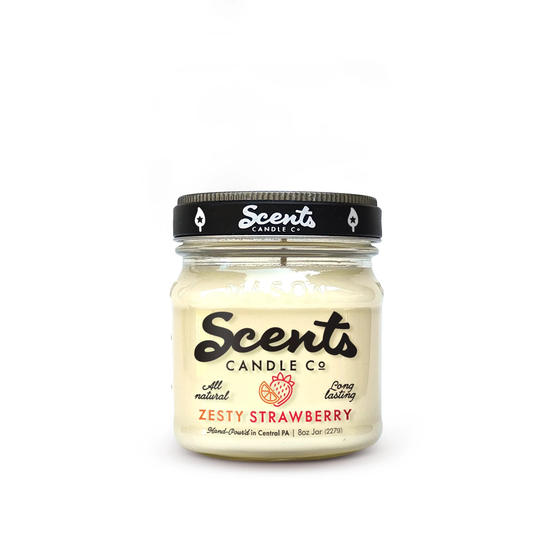 Zesty Strawberry Liquid Squeeze Soy Wax Melt 7oz - Image 4