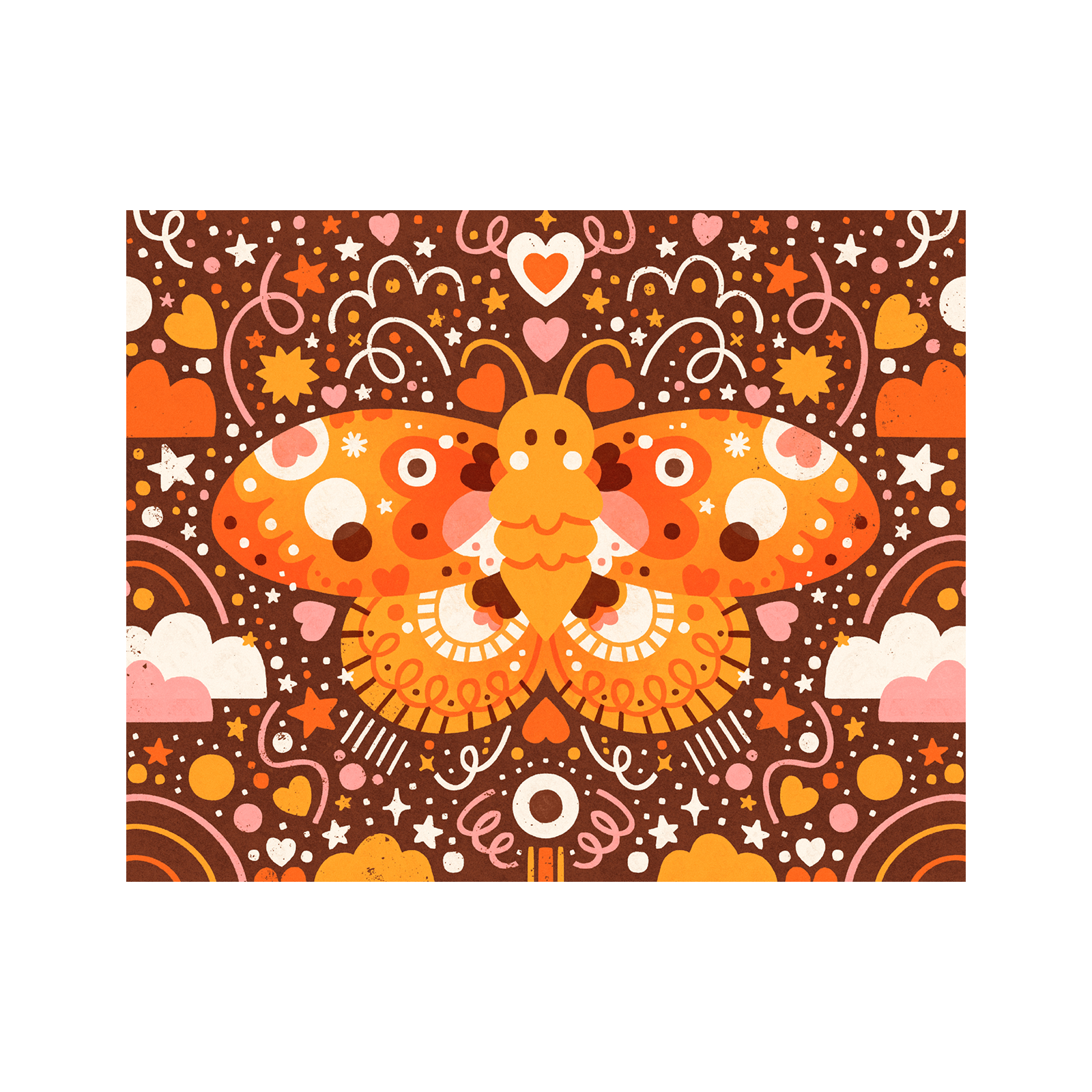 Moth — 10x8 Print