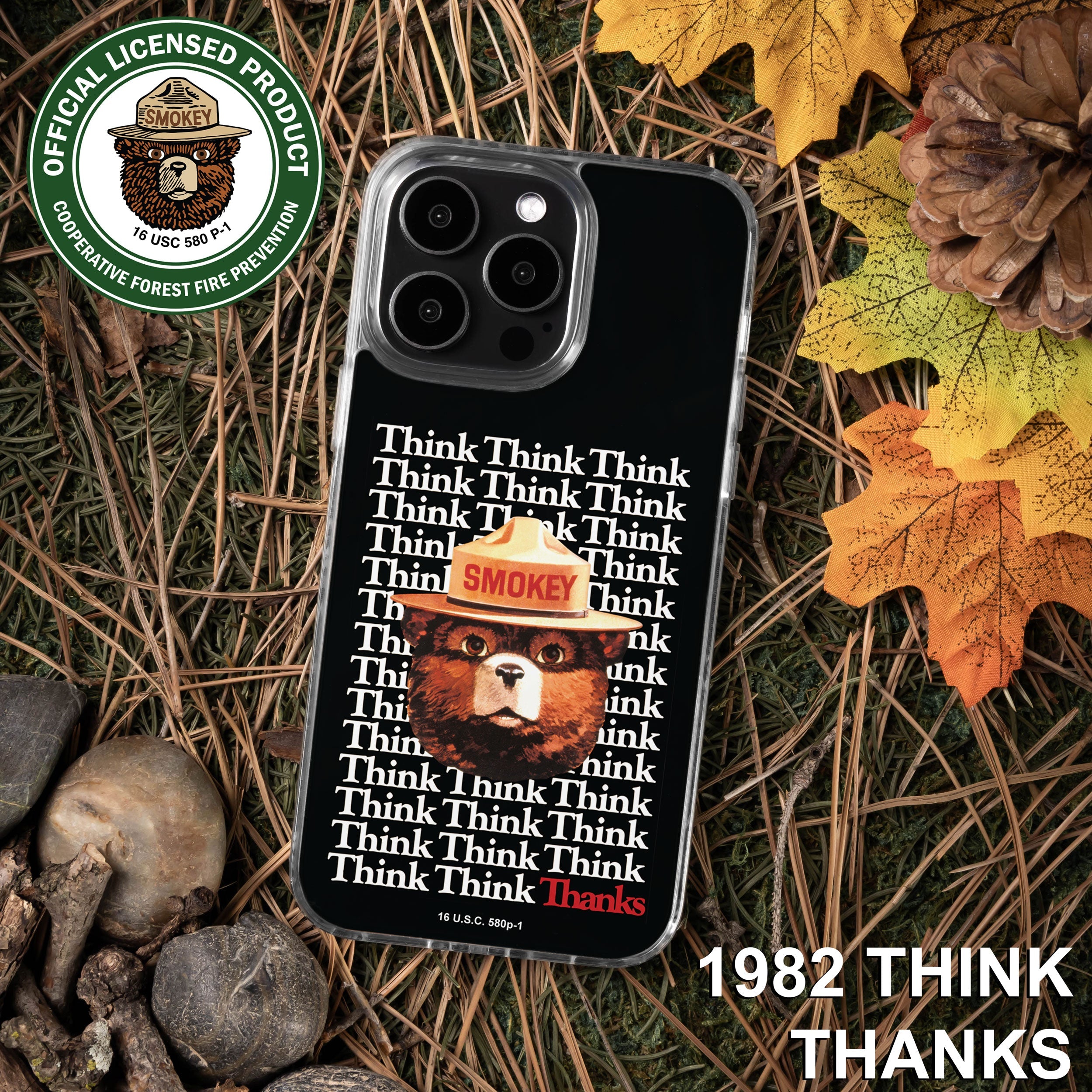 Smokey Bear iPhone 11 Series Case - Vintage Outdoorsy Protection