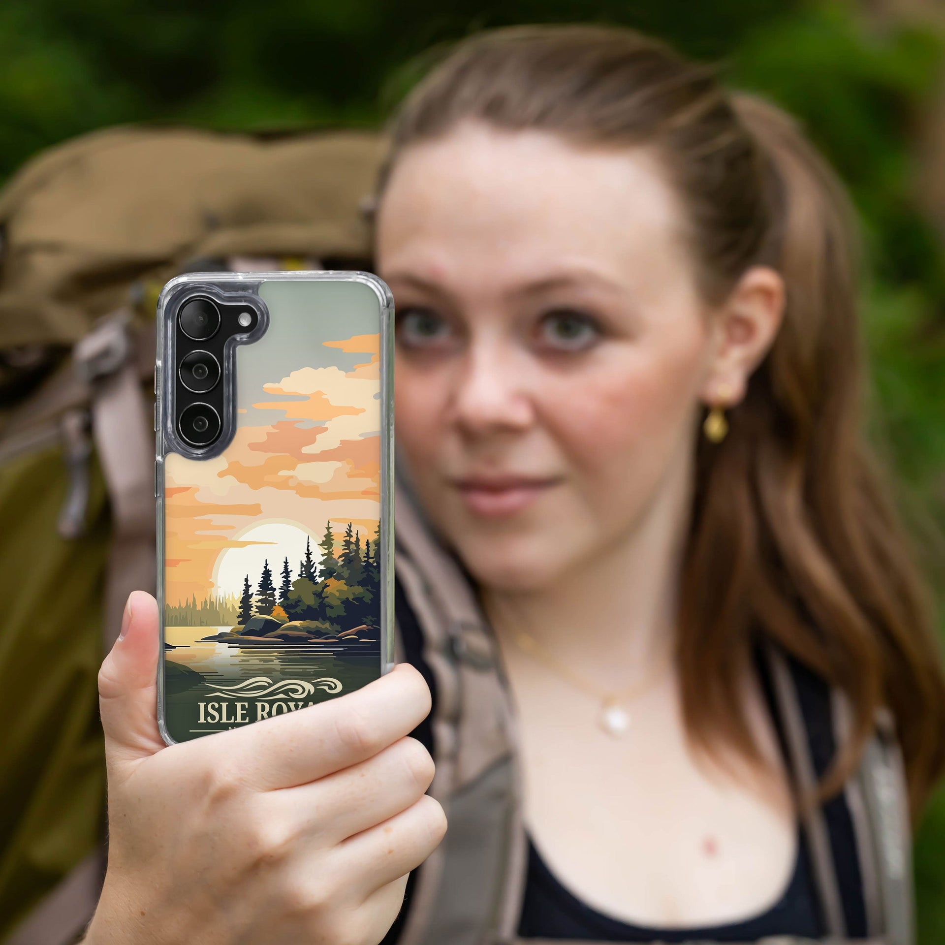 National Parks Isla Royale HD Samsung Galaxy S21 Phone Case