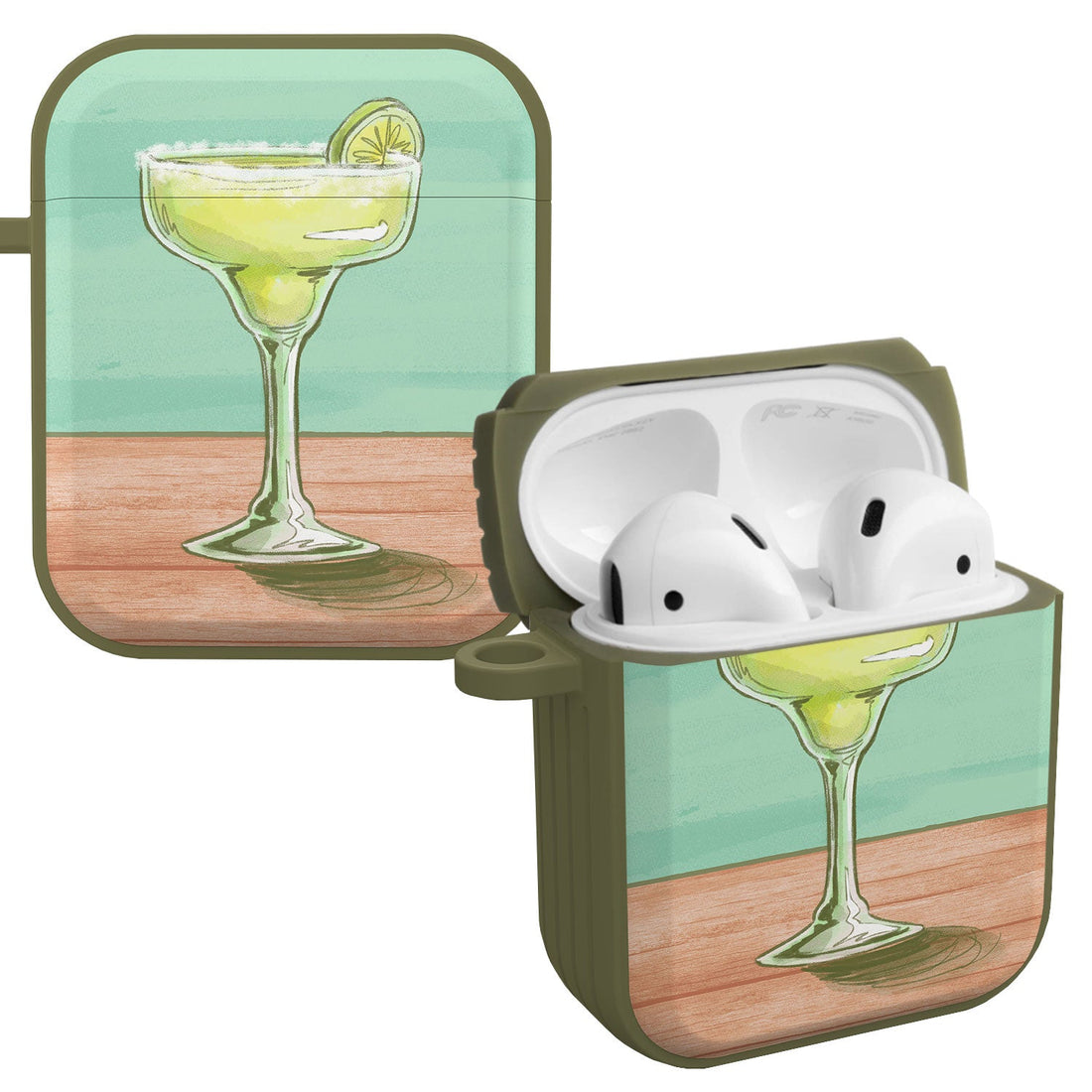Wine Beer Booze HDX Protective Case for Apple AirPods Gen 1 2