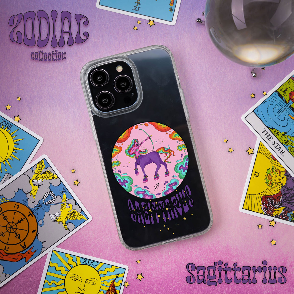 Zodiac Collection Clear Case for iPhone 13 13 Pro 13 Pro Max