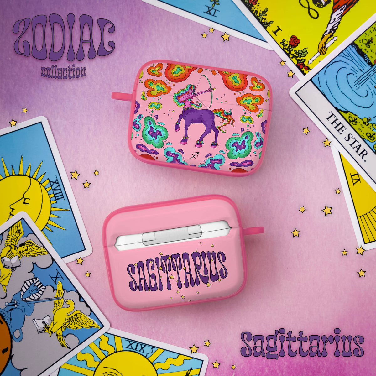 Zodiac Collection Protective Case for Apple AirPods Pro 1 & 2