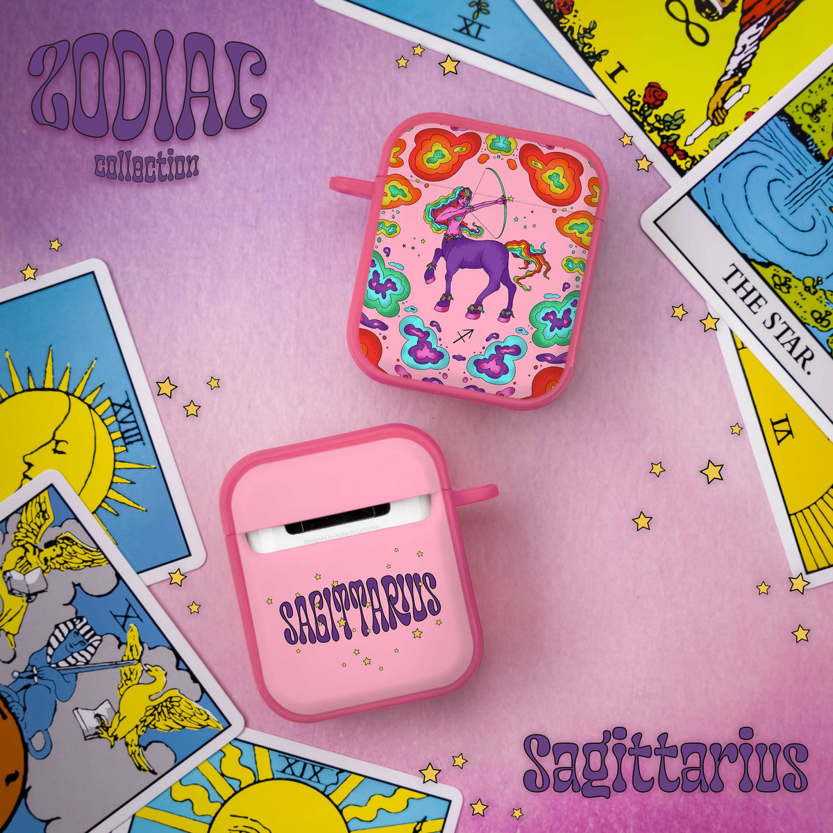 Zodiac Collection Protective Case for Apple AirPods Gen 1 & 2 - Image 6