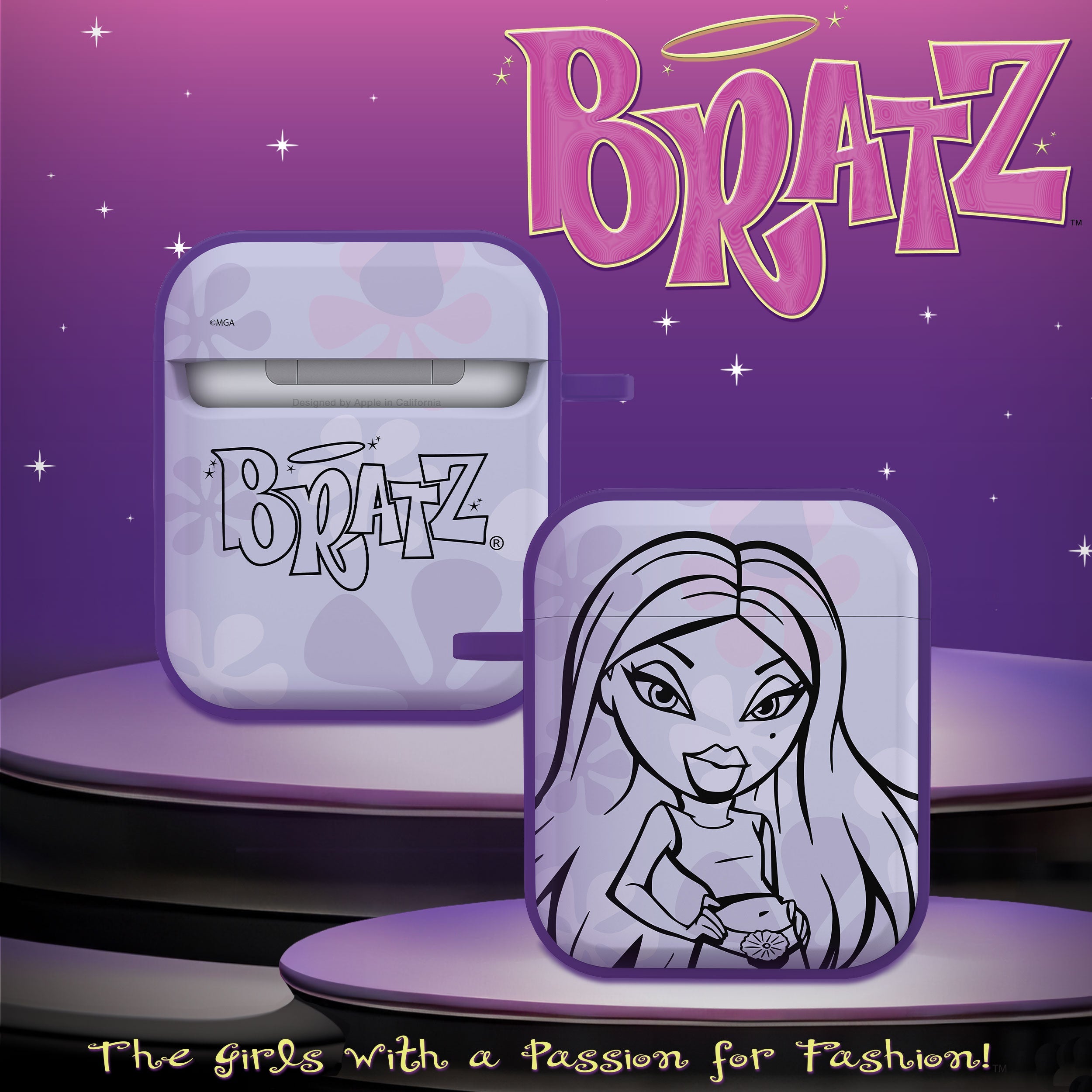 Bratz® Passion For Fashion HDX Apple AirPods Gen 1 & 2 Case Cover