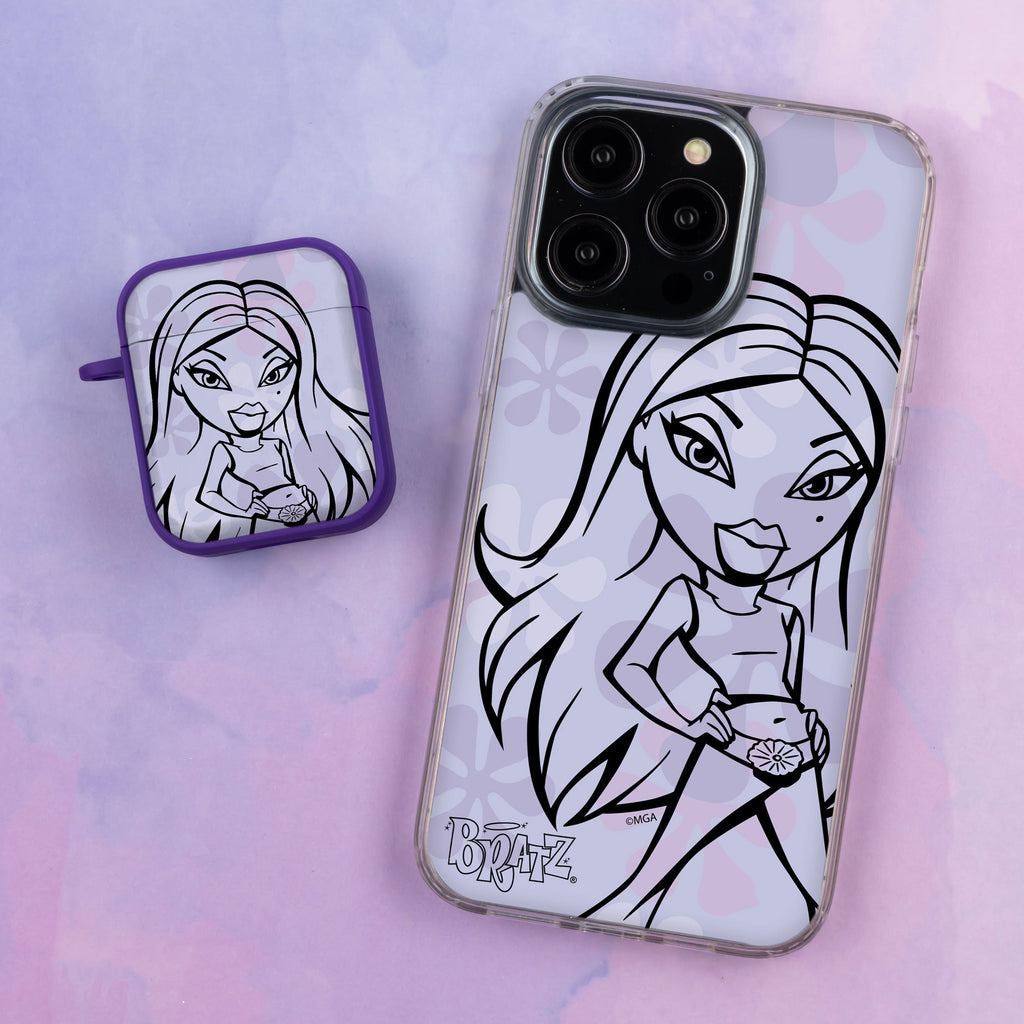 Bratz® Passion For Fashion HD Apple iPhone 12 Mag-Safe Phone Case and AirPods Gen 1 & 2 Combo Package