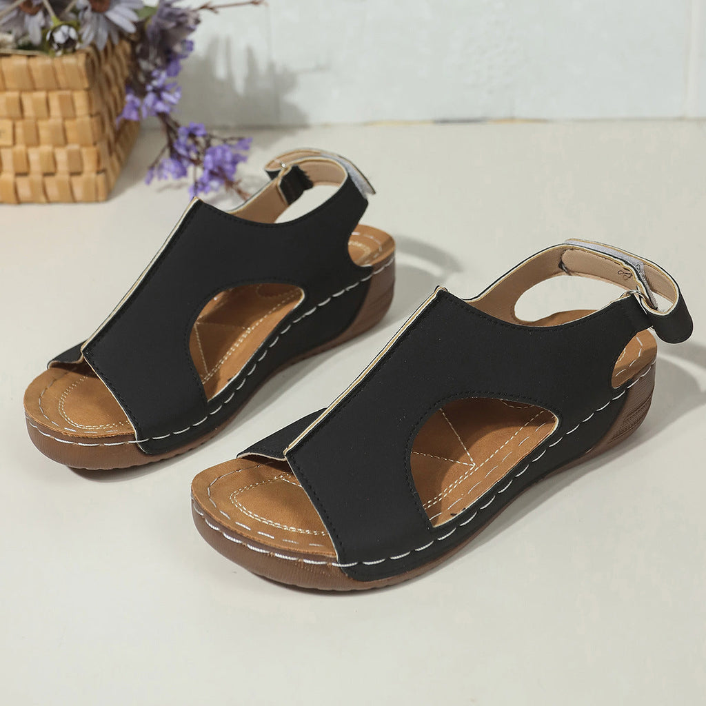 Women's Casual Velcro Strap Sandals
