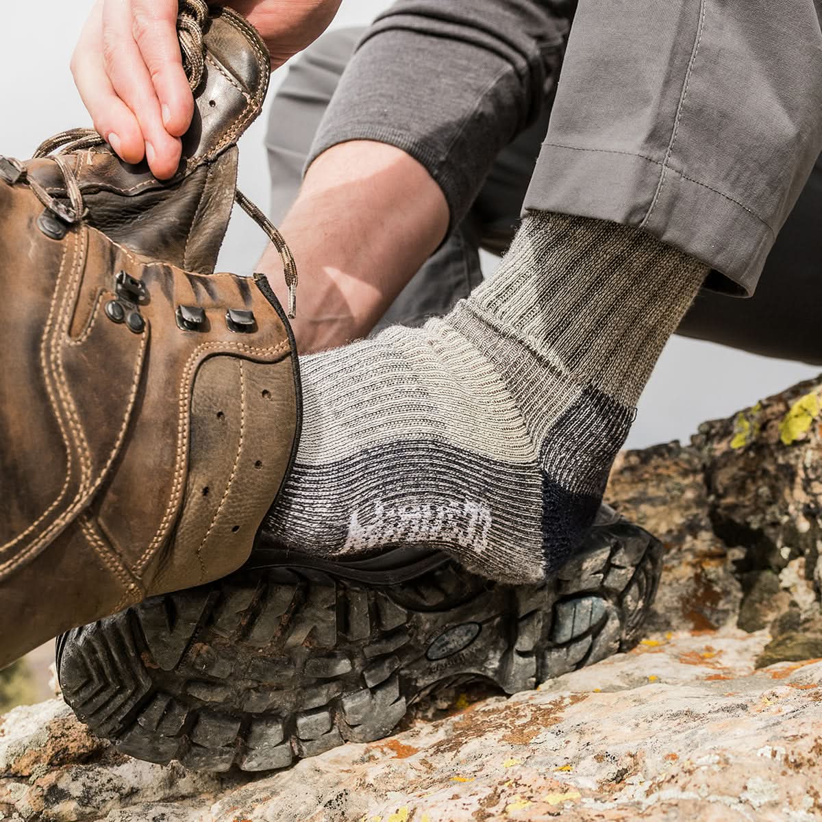 Midweight Hiker Socks - Versatile Durable Trail Knit Socks