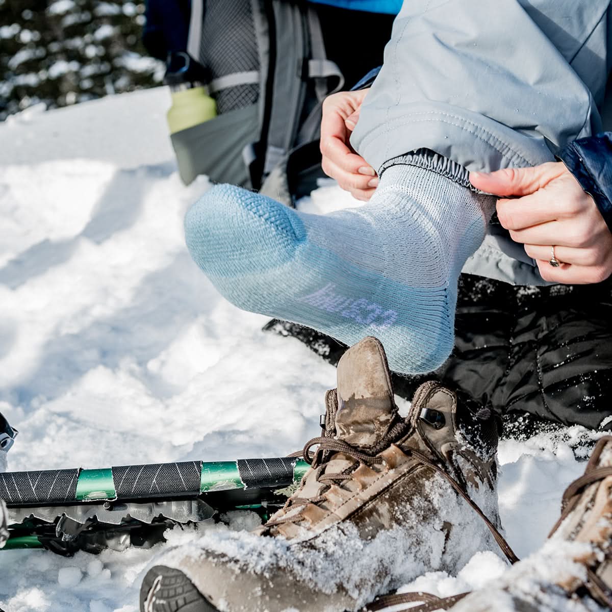 Midweight Hiker Socks - Versatile Durable Trail Knit Socks