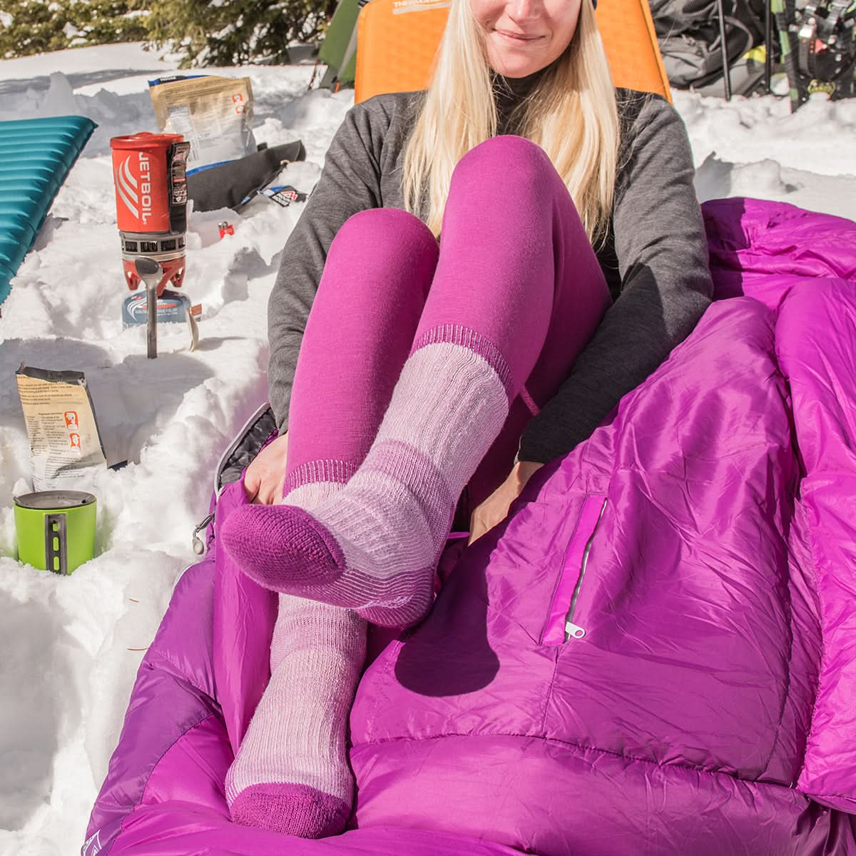 Midweight Hiker Socks - Versatile Durable Trail Knit Socks