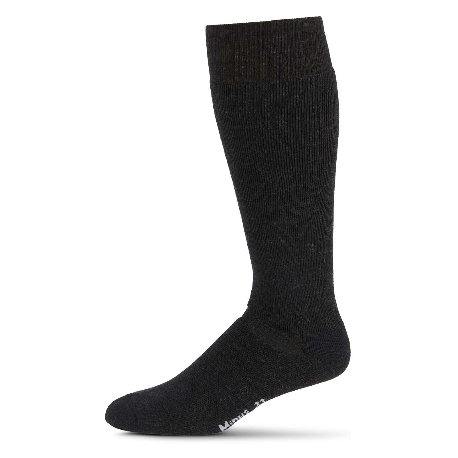 Lightweight Merino Wool Over-the-Calf Ski and Snowboard Socks