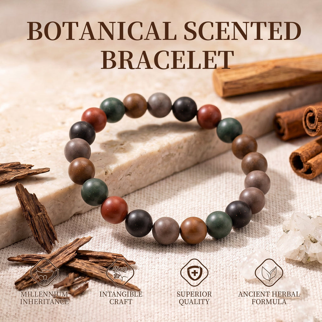 Versatile And Minimalist Chinese Herbal Bracelet