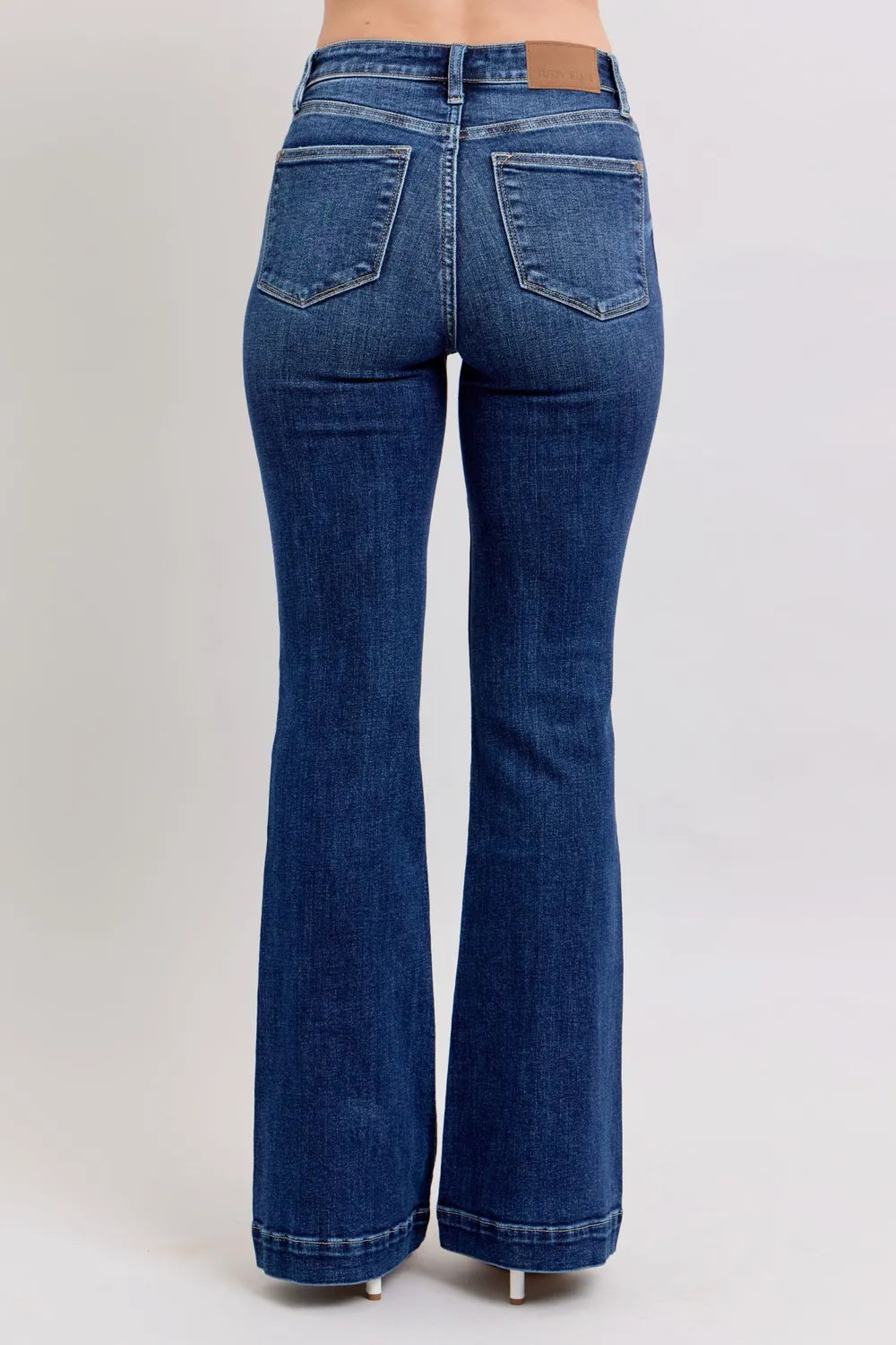 Judy Blue High Rise Flare Jeans with Pockets