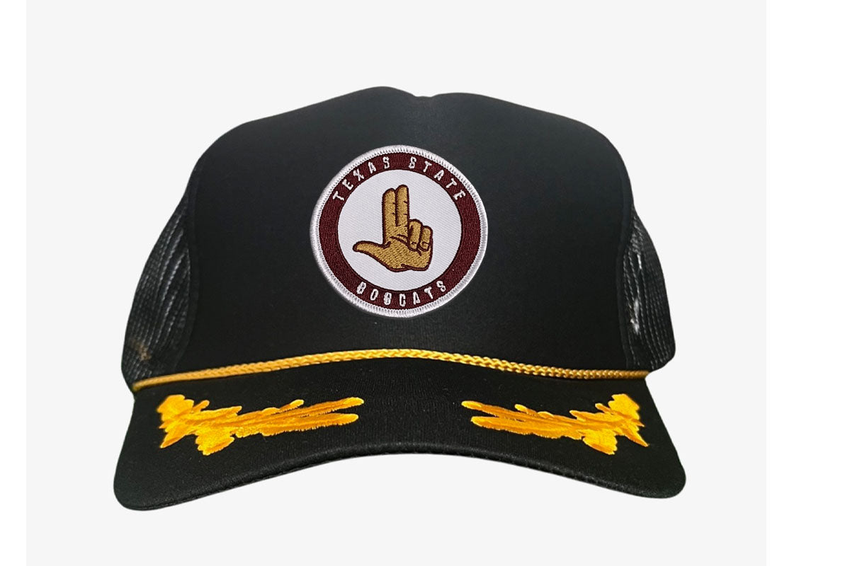 Texas State University Circle Logo Adjustable Hat
