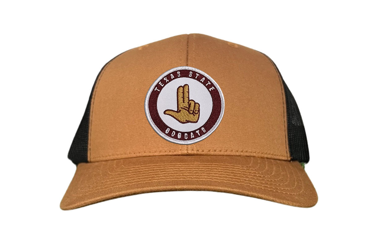 Texas State University Circle Logo Adjustable Hat