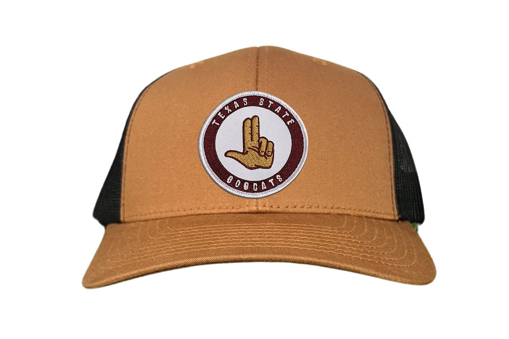 Texas State University Circle Logo Adjustable Hat