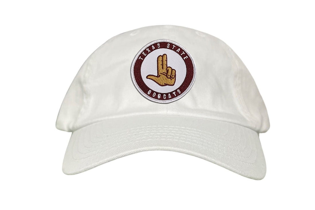 Texas State University Circle Logo Adjustable Hat