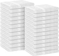Avalon Salon Towel - White Hand Towels Bulk Pack of 24-100% Cotton Absorbent Spa, Facial & Gym Towels for Working Out - 16x27 Inches (Not Bleach Proof)