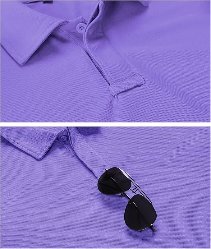 Performance Short Sleeve Tactical Golf Polo Shirt for Men