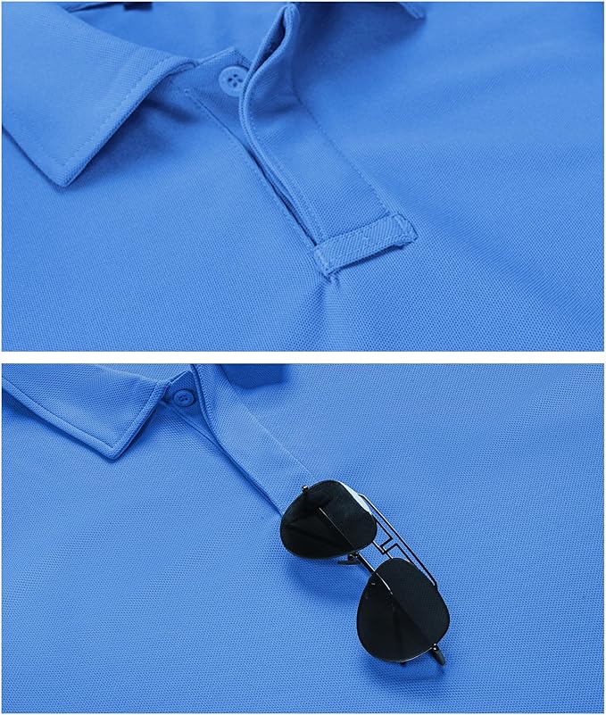 Performance Short Sleeve Tactical Golf Polo Shirt for Men