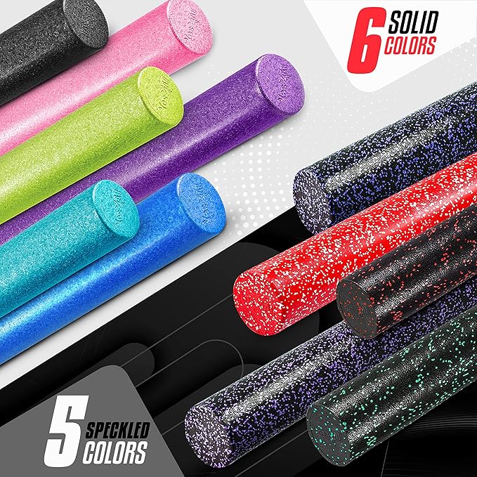 High-Density EPP Round Foam Roller for Yoga, Pilates & Stretching