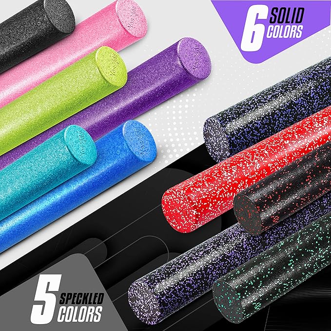 High-Density EPP Foam Roller for Deep Tissue Massage & Yoga Recovery