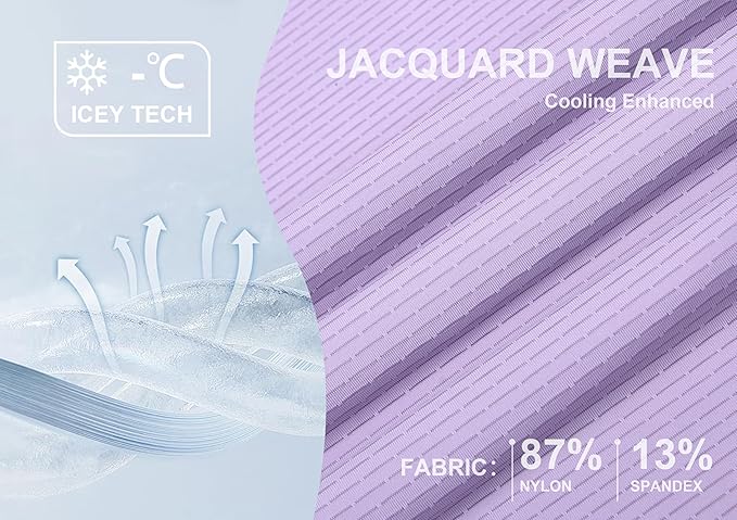 Men's Jacquard Performance Golf Polo - Moisture-Wicking Active Tee