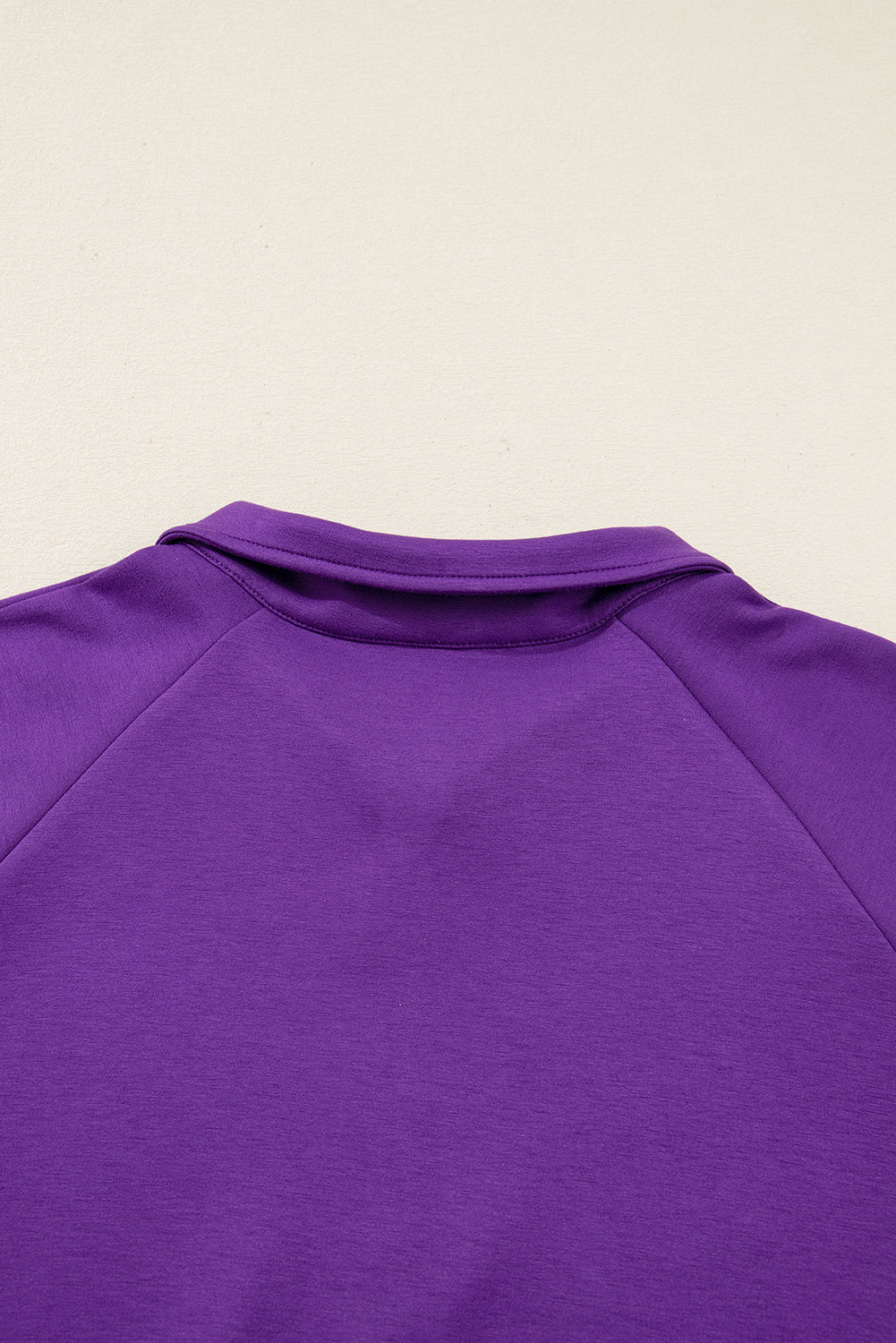 Wisteria Collar Half Zip Pullover & Mini Skirt 2pc Set